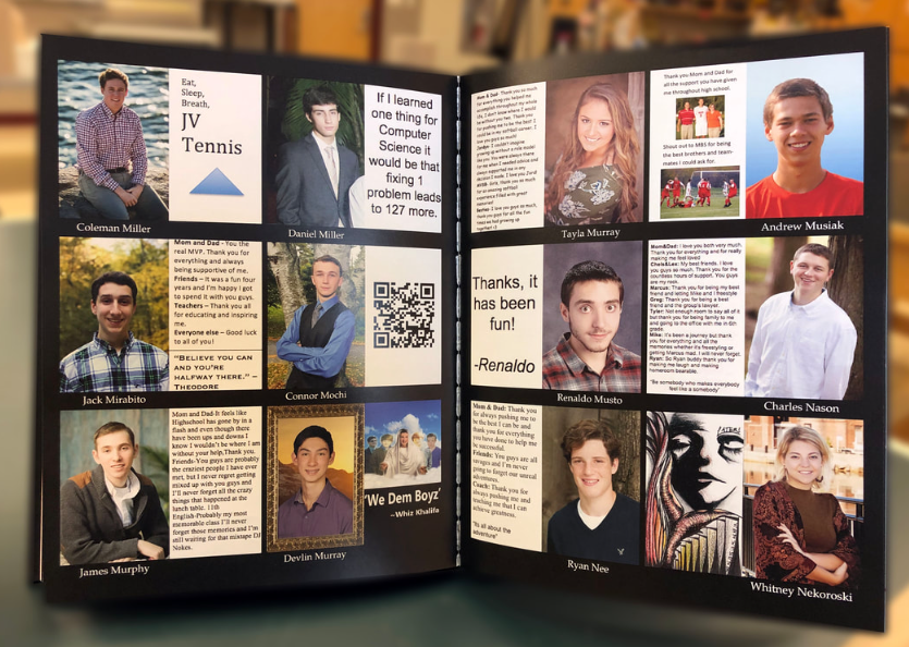YEARBOOK CLASS COMPILES COMMEMORATION OF CLASSES