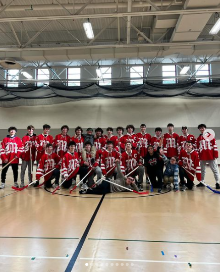Masco Buddies and The Masco Hockey Team