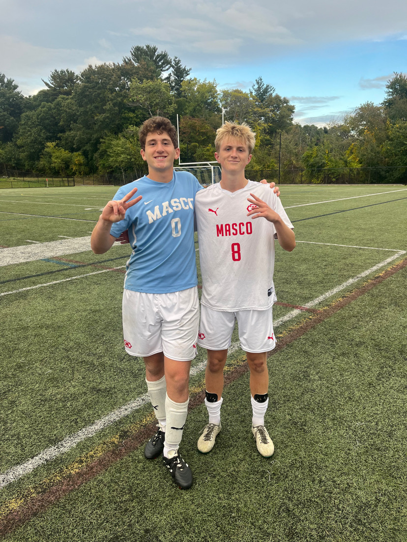 Left is Masco's Gabriele Russo and right is Masco's Jack Fiedler