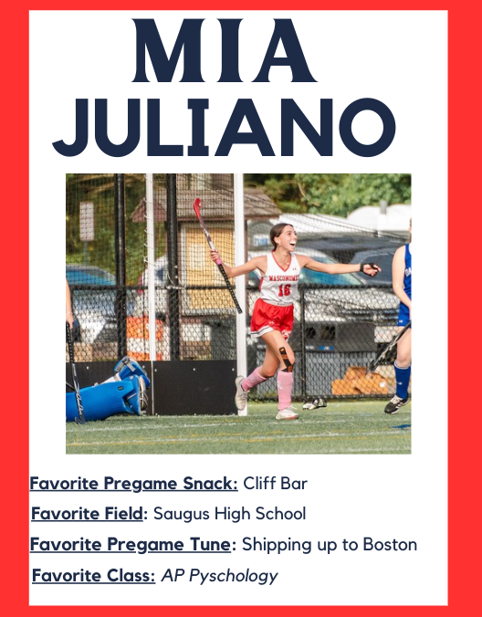 CHIEFTAIN SPOTLIGHT: Mia Juliano 