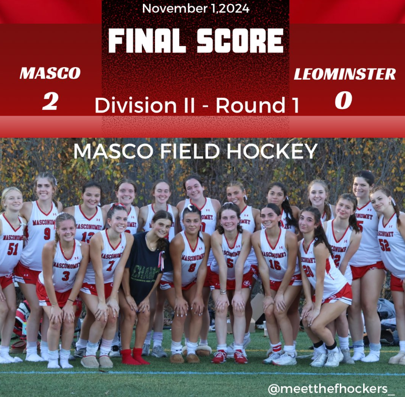 Masco Field Hockey after the win