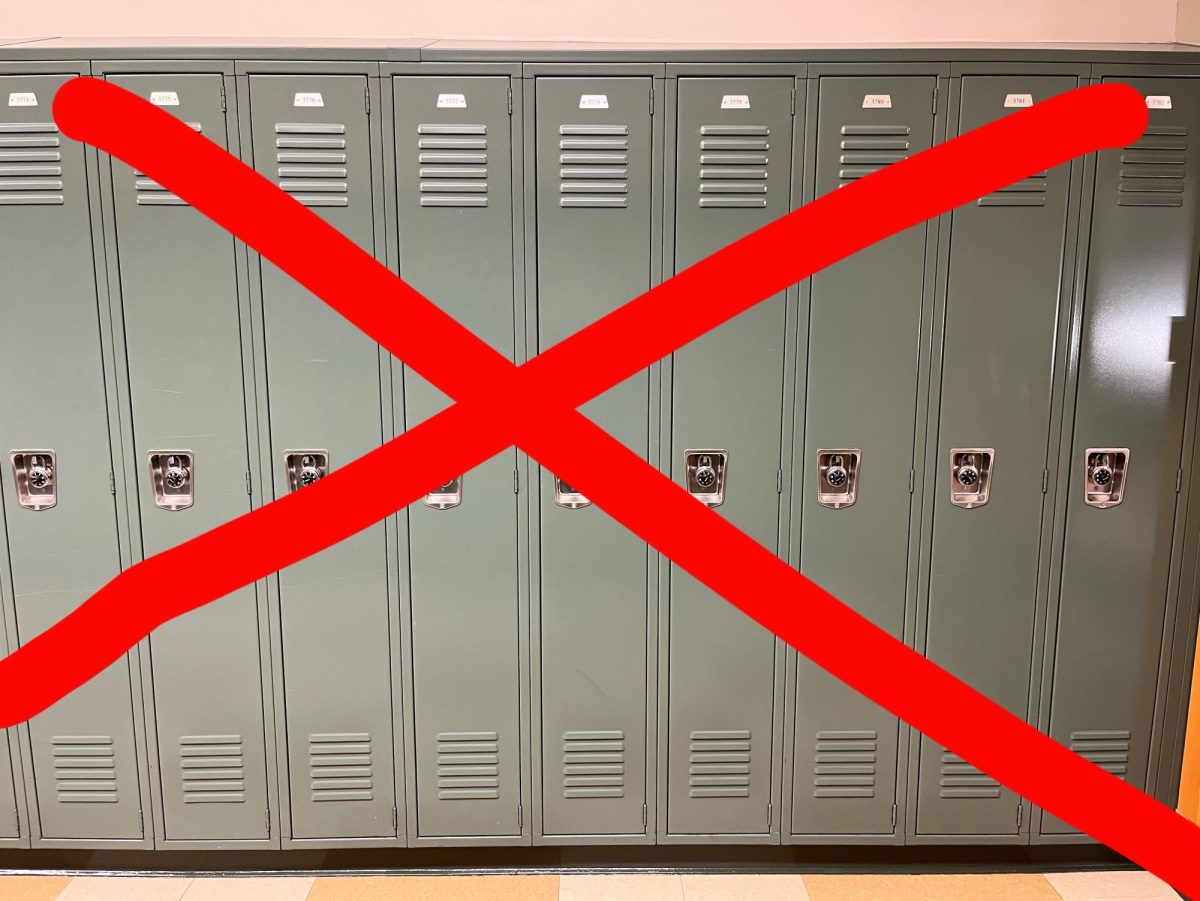 LOCKERS DEEMED UNNECESSARY BY TEACHERS AND STUDENTS