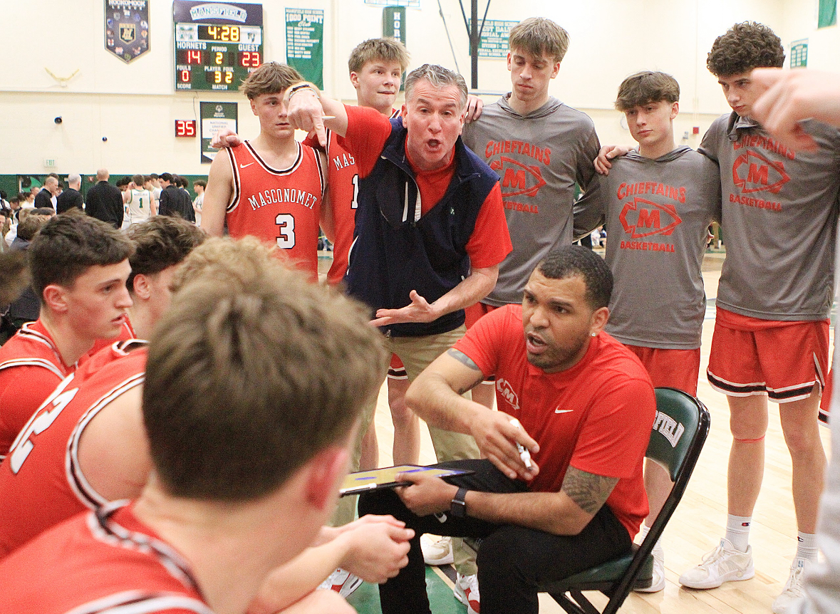 Masco team in a timeout