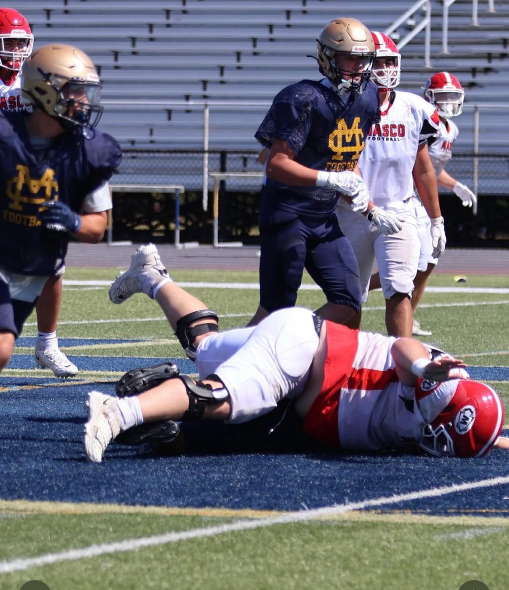 Masco's Cam Bucchieree (Booch) pancaking a Lancer. 