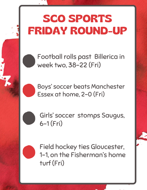 SCO SPORTS FRIDAY ROUND-UP 9.12.25