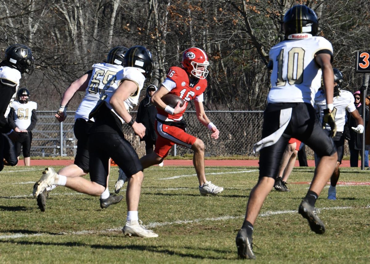 Gustafson on the run