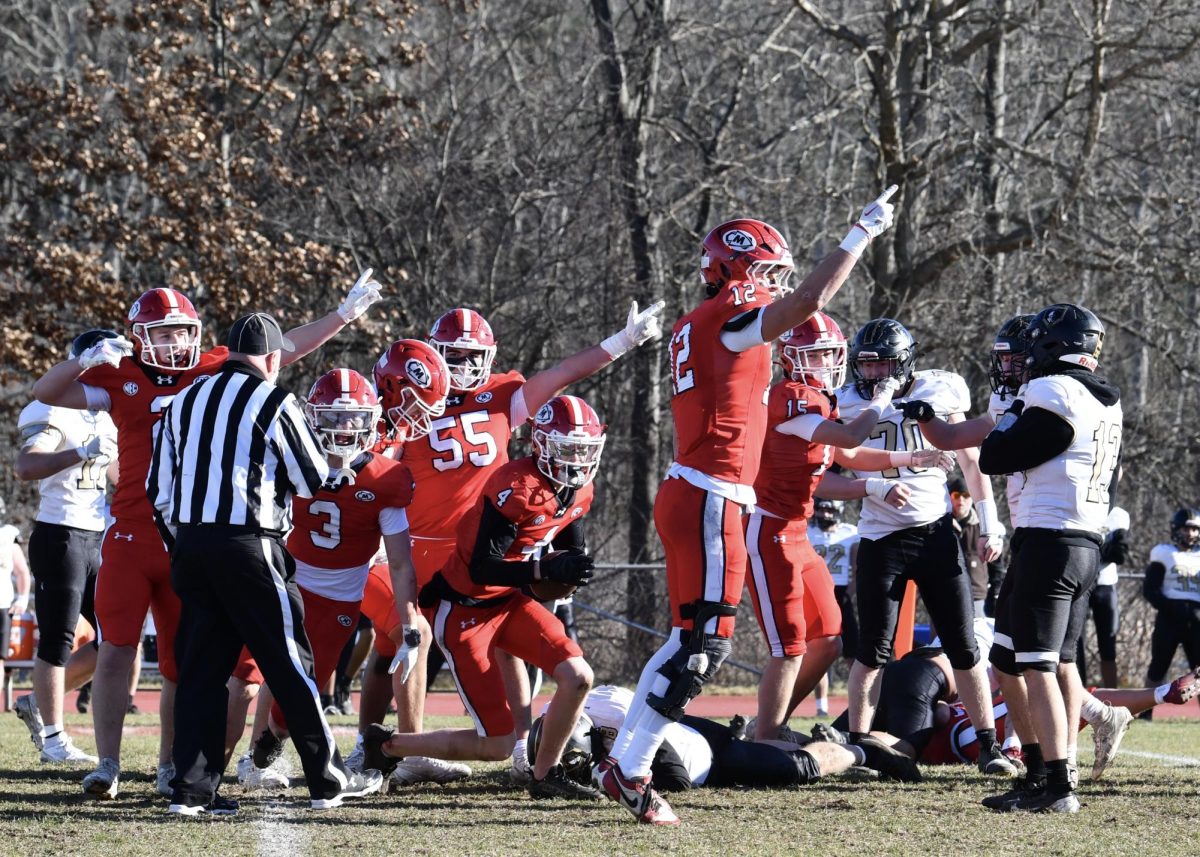 Masco after a big fourth down stop. 