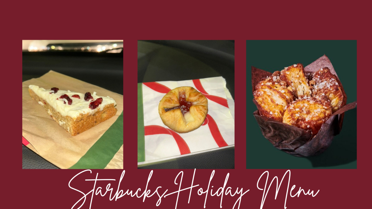 STARBUCKS HOLIDAY MENU IS OUT