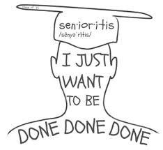 THE CURSE OF SENIORITIS